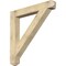 Ekena Millwork Traditional Craftsman Rough Sawn Bracket, Douglas Fir, 6"W x 48"D x 48"H BKT06X48X48TRA04RDF - alternate 1